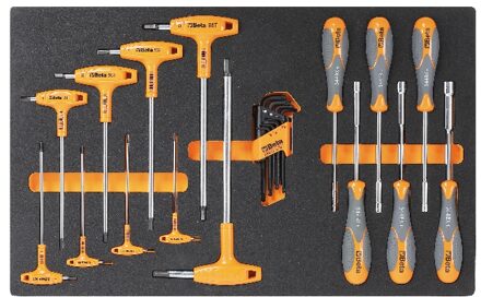 Beta Soepele voorgevormde kunststof inzetbakken M60 leeg MV60 - 024510060