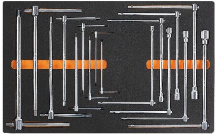Beta Soepele voorgevormde kunststof inzetbakken M65 leeg MV65 - 024510065