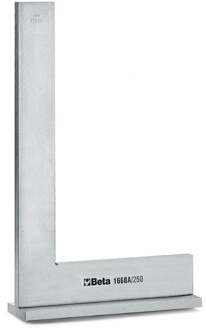 Beta Standaard winkelhaak met aanslag vervaardigd uit genormaliseerd geslepen staal 1668A 100 - 016680110