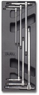 Beta T68 Harde voorgevormde inzetbakken met assortiment gereedschap - 024240068