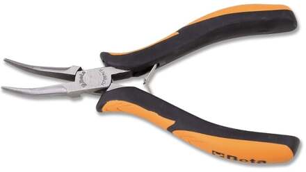 Beta Tang met lange gebogen gladde bekken. Twee componenten handgreep 1178BM/P - 011780102