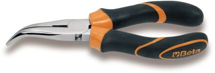 Beta Telefoontangen, lange halfronde gebogen bekken, verchroomd, twee componenten handgreep 1168BM 160 - 011680036