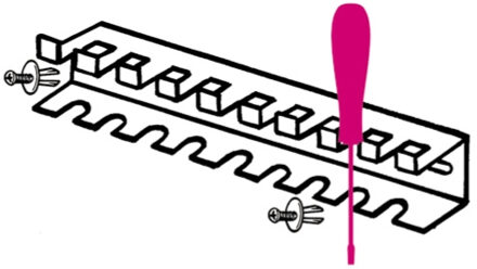 Beta toebehoren voor plaatstaal S1203/8 - 088880430