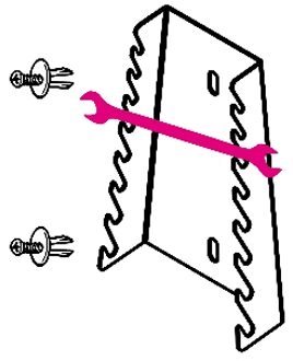 Beta toebehoren voor plaatstaal S55/8 - 088880420