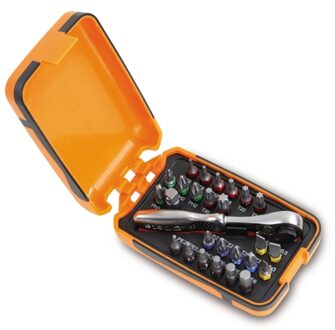 Beta Tools Ratel en schroevendraaier bitset 27-delig 860/C27