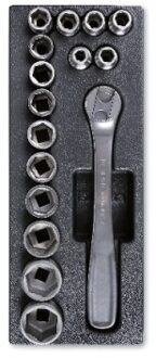 Beta TV99 Voorgevormde kunststof inzetbakken T99 leeg - 024249908 024249908