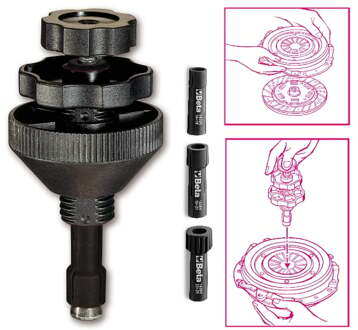 Beta Universeel koppelings centreerapparaat compleet met drie spanconussen 1438 - 014380001