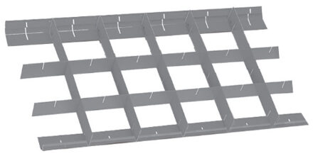 Beta Vakverdeling voor standaard lade 588x367 mm 8889C2/7 - 088890117