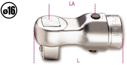 Beta Vast opsteekvierkant voor momentsleutels 619 - 006190000