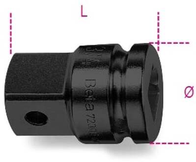 Beta Verloopdop 1/2” naar 3/4” 720/16 - 007200814