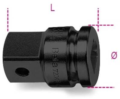 Beta Verloopdop 3/8” naar 1/2” 710/16 - 007100810