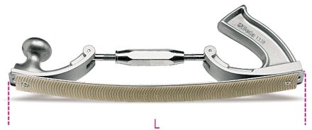 Beta Verstelbare carrosserievijl met flexibele platte vijlbladen 1338A - 013380001