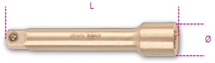 Beta Vonkvrije 1/2" verlengstukken 921BA/22 - 009210844