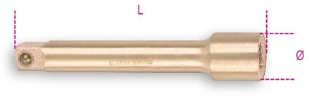 Beta Vonkvrije 3/4" verlengstukken 926BA/22 - 009260872