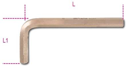 Beta Vonkvrije haakse stiftsleutels 96BA 1,5 - 000960760