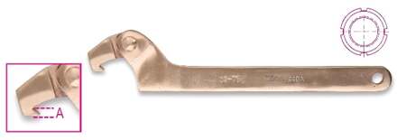 Beta Vonkvrije haaksleutels met vierkant neusstuk voor ringmoeren UNI/ISO 2982, 2983 99BA 32 - 000990803