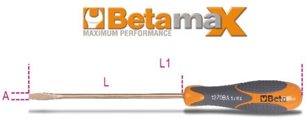 Beta Vonkvrije schroevendraaiers voor sleuf schroeven 1270BA 8X200 - 012700808