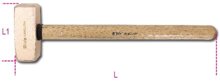 Beta Vonkvrije vuist met houten steel 1380BA 2000 - 013800820