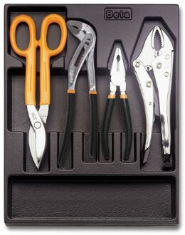 Beta Voorgevormde kunststof inzetbakken T143 leeg TV143 - 024000409