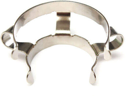 Betaalbare 2 stks 24 # Rvs Clip Keck Klem voor 24/29 24/40 Glas Ground Joint