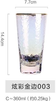 Betaalbare 6 Stuk Creatieve Kleurrijke Phnom Penh Kleine Wijn Glas Set Glas Wijn Glas Bier Glazen Beker Glas Mok kleurrijk 003