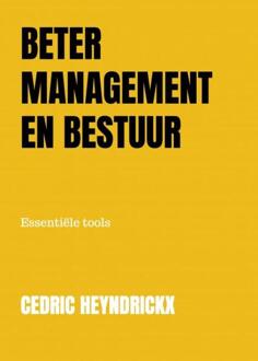 Beter Management En Bestuur - Cedric Heyndrickx