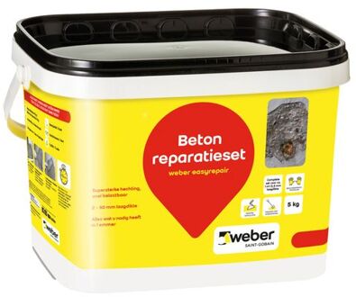 beton reparatie 5 kg Grijs