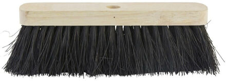 Betra Bezemkop binnen/buiten - zwart - FSC hout/natuurvezel - 40 cm