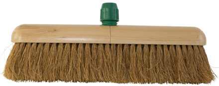 Betra Bezemkop binnen - lichtbruin - FSC hout/kokosvezel - 30 cm