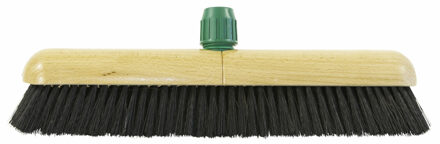 Betra Bezemkop binnen - zwart - FSC hout/paardenhaar - 60 cm