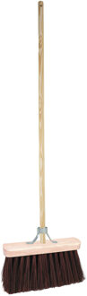 Betra Buitenbezem - FSC hout - bahia/natuurvezel - hard - 30 x 120 cm - Bezem