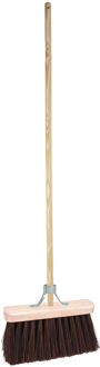 Betra Buitenbezem - FSC hout - bahia/natuurvezel - hard - 30 x 140 cm - Bezem