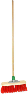 Betra Buitenbezem - FSC hout - kunstvezel - 30 x 140 cm - tuinbezem