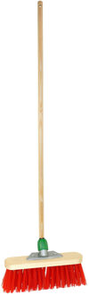 Betra Buitenbezem - FSC hout - kunstvezel - 30 x 150 cm - tuinbezem