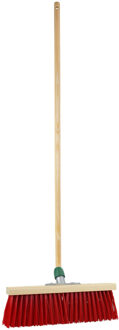 Betra Buitenbezem - FSC hout - kunstvezel - 40 x 120 cm - tuinbezem