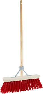 Betra Buitenbezem - FSC hout - kunstvezel - hard - 30 x 120 cm
