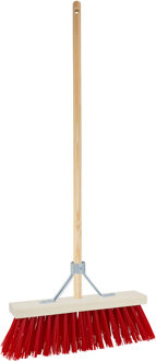 Betra Buitenbezem - FSC hout - kunstvezel - hard - 30 x 140 cm