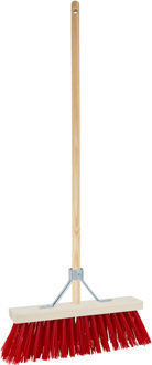Betra Buitenbezem - FSC hout - kunstvezel - hard - 30 x 150 cm