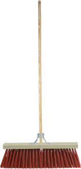 Betra Buitenbezem - FSC hout - kunstvezel - hard - 35 x 140 cm