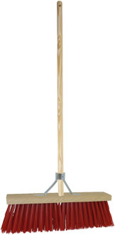 Betra Buitenbezem - FSC hout - kunstvezel - hard - 40 x 120 cm