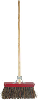 Betra Buitenbezem - FSC hout - natuurvezel - hard - 30 x 120 cm
