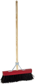 Betra Buitenbezem - FSC hout - natuurvezel - hard - 30 x 130 cm - Bezem