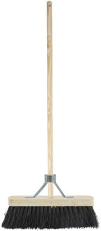 Betra Buitenbezem - FSC hout - natuurvezel - hard - 40 x 150 cm