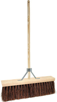 Betra Buitenbezem - FSC hout - natuurvezel - hard - 45 x 120 cm - Bezem