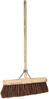 Betra Buitenbezem - FSC hout - natuurvezel - hard - 45 x 130 cm