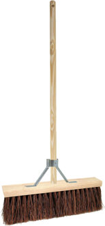 Betra Buitenbezem - FSC hout - natuurvezel - hard - 45 x 130 cm