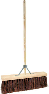 Betra Buitenbezem - FSC hout - natuurvezel - hard - 45 x 140 cm - Bezem