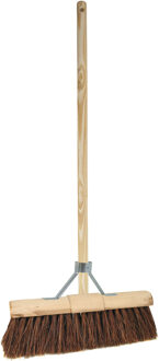 Betra Buitenbezem - FSC hout - natuurvezel - hard - 45 x 150 cm