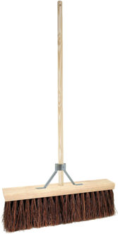 Betra Buitenbezem - FSC hout - natuurvezel - hard - 45 x 150 cm