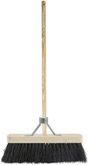 Betra Buitenbezem - FSC hout - natuurvezel - hard - 60 x 130 cm